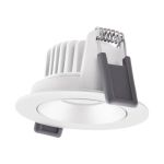 Ledvance LED-Spot Adjust Aluminium Weiß 8W 720lm 36D - 940 Kaltweiß | Ausschnitt 68mm - IP20 - Höchste Farbwiedergabe - Dimmbar