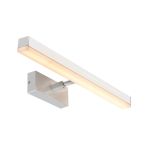 Nordlux Otis 60 Wandleuchte Aluminium Chrome 17W 1650lm 930  | IP44 - Höchste Farbwiedergabe - 3Step Dimmbar