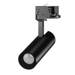 LED Schienenstrahler 3-Phasen Eco Aluminium Schwarz 10W 920lm 36D - 840 Kaltweiß