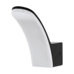 Eglo Wandleuchte Fiumicino Außenbeleuchtung Aluminium Schwarz 11.5W 1200lm - 830 