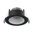 Led-Spot Ares Tief Schwarz 6W 540lm 927-940 3CCT - mit Innenring Weiß | Ausschnitt 68mm