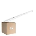 Mehrfachpackung 4x Deckenleuchte V2 LED T8 | Geeignet für 1x 150cm LED Röhre