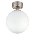 Eglo Deckenleuchte Rondo Stahl Satin-Nickel | Geeignet für E27