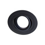 Einbau Spot Logic MR16 schwenkbar Schwarz | Ausschnitt 80mm - GU10 Sockel