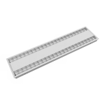 LED Panel G2 30x120cm 3000K 34W UGR<15 Matt Reflektor | Dali Dimmbar - Ersatz für 2x28W