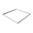 LED Panel Aufbaurahmen 60x60cm Weiss