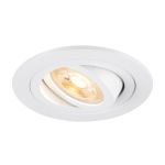 SLV New Tria 75 Spot Aluminium Blanc Ronde | Diamètre 75mm - Convient pour 1x GU10 