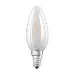 Ledvance Classic LED E14 Bougie Filament Dépolie 4W 470lm - 827- | Remplacement 40W