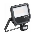 Ledvance Projecteur LED Aluminium Noir 41W 5500lm 100D - 830  | IP65 - Détecteur De Mouvement Et De Lumière - Symétrique