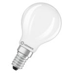 Ledvance Classic LED E14 Poire Dépolie 2.5W 470lm - 827 Blanc Très Chaud | Dimmable - Remplacement 40W