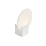 Nordlux Hester Applique Murale Verre Blanc - 9.5W 900lm - 930  | IP44 - Meilleur Rendu De Couleur - 3 Niveaux De Gradation Dimmable