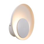 Nordlux Marsi Applique Murale Métal et PMMA Blanc 7W 260lm - 830  | 3 Niveaux De Gradation Dimmable