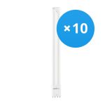 Lot 10x Ledvance Dulux-L LED 18W - 830 Blanc Chaud | 4 Broches - Remplacement 36W