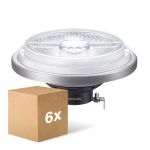 Lot 6x Philips MASTER Spot LED G53 AR111 14.8W 875lm 24D - 930  | Meilleur Rendu De Couleur - Dimmable - Remplacement 75W