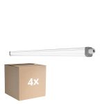 Lot 4x Ledvance Réglette LED Étanche Imperméablevalue 36W 4000lm - 865 Lumière Du Jour | 120cm 