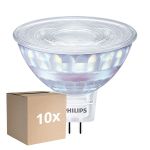 Lot 10x Philips Master Spot LED GU5.3 MR16 7.5W 621lm 36D - 922-927 Dim To Warm | Meilleur Rendu De Couleur - Dimmable - Remplacement 50W