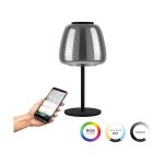 Eglo Lampe De Chevet Alfero-Z Échantillon Noir 7.7W 1000lm - 827-865 Accordable Blanc + RGB | IP20 - Zigbee Dimmable