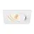 SLV New Tria 68 Spot Aluminium Blanc Carré 8.3W 705lm 38D - 927 Blanc Très Chaud | Diamètre 68mm - Meilleur Rendu De Couleur - Dimmable 