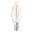 Osram Classic LED E14 Bougie Filament Claire 4W 470lm - 827  | 3 Step Dim - Remplacement 40W