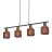 Ledvance Decor Suspension Luminaire Brun | Convient pour 4x E27