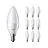 Lot 10x Philips Corepro LED Bougie E14 Dépolie 5W 470lm - 827  | Remplacement 40W