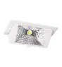 Spot Encastrable LED Wallwasher Wally Moyen Blanc 27W 3850lm 78x100D - 840 Blanc Froid - 238x145mm