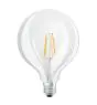 Osram Parathom Classic LED E27 Globe 125mm Filament Claire 7W 806lm - 822-827 Dim to Warm | Dimmable - Remplacement 60W