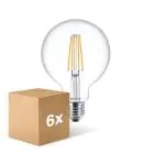 Lot 6x Philips MASTER Value LED Globe E27 120mm Filament Claire 5.9W 806lm - 927  | Meilleur Rendu De Couleur - Remplacement 60W