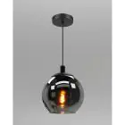 Eglo Suspension Luminaire Ariscani Échantillon Noir | Convient pour E27