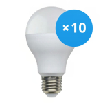 Lot 10x Classic LED E27 Poire Dépolie 14W 1521lm - 827  | Dimmable - Remplacement 100W
